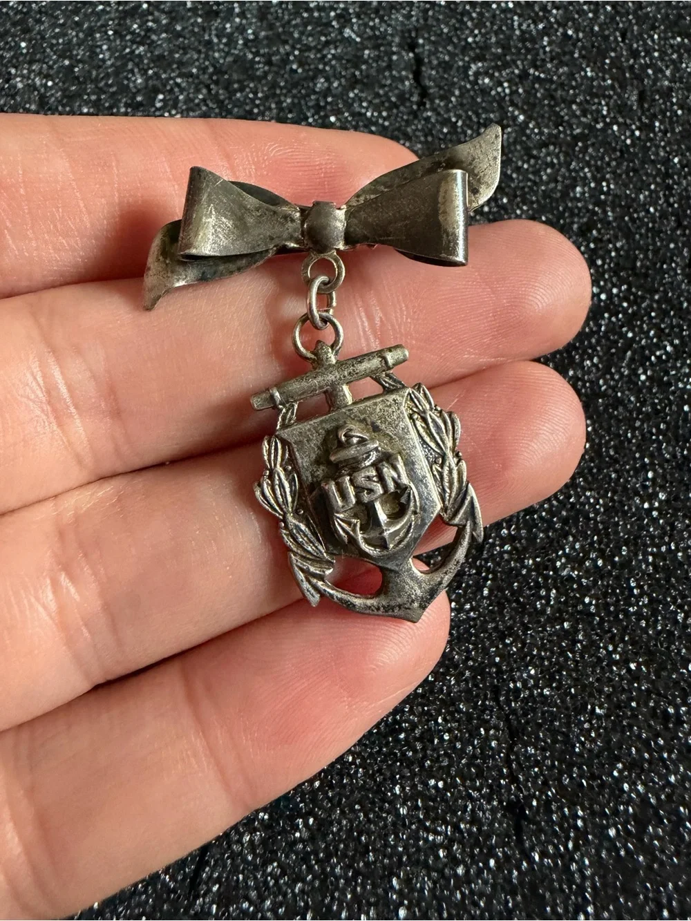 Sterling vintage usn